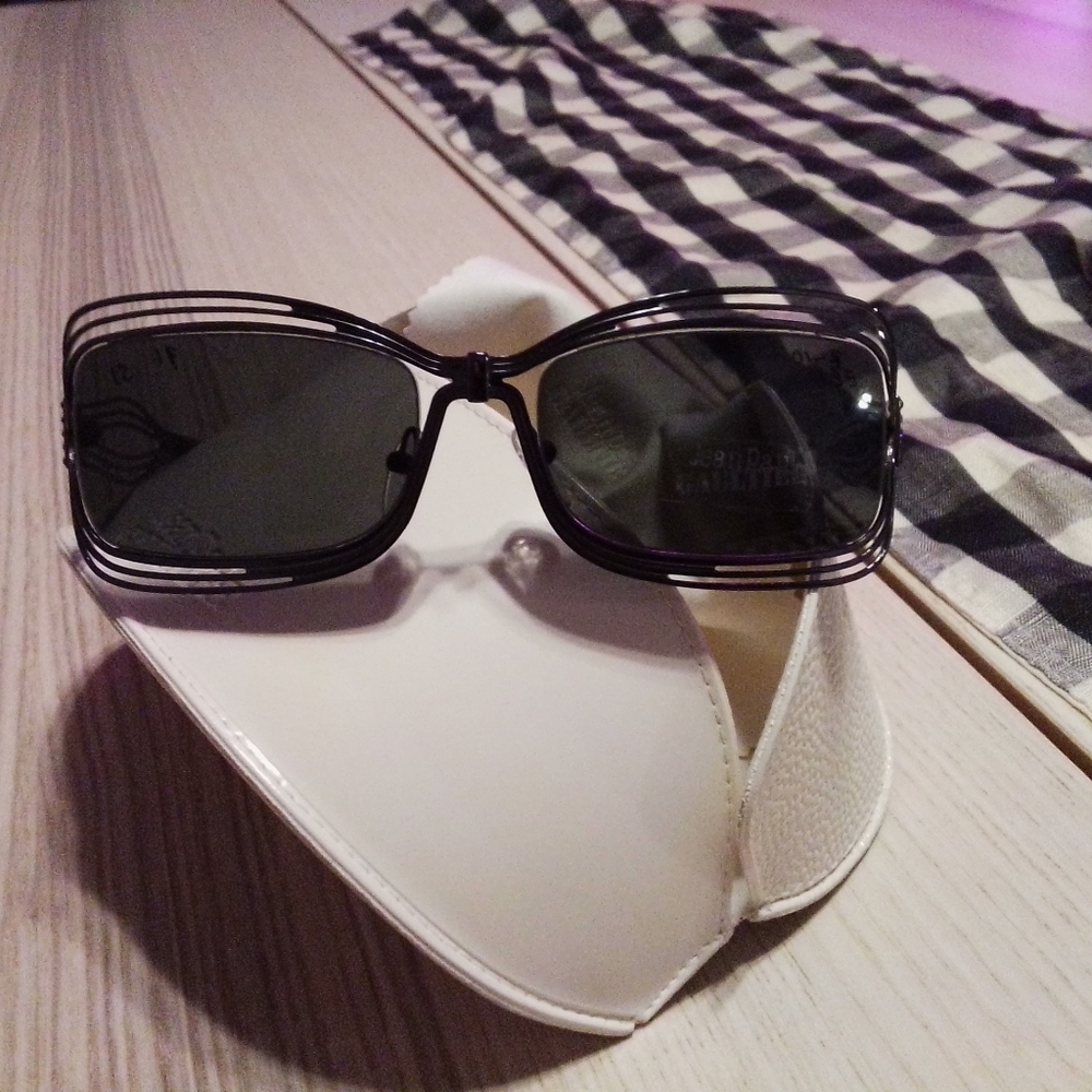 Women's vintage Jean Paul Gaultier sunglasses brand new withrags